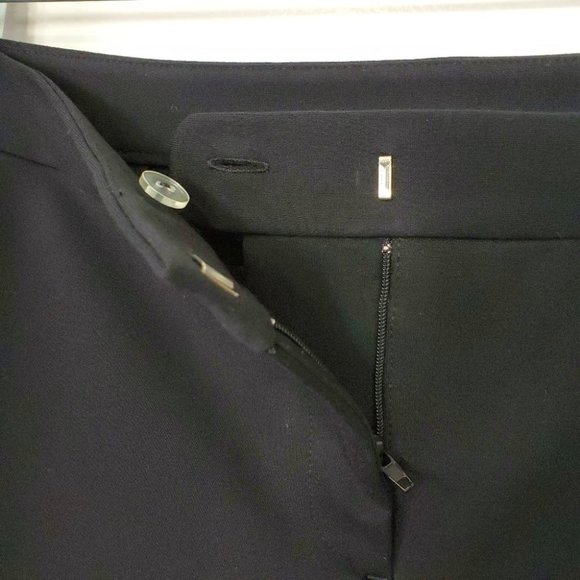 Alfani Black Slim Leg Tummy Control Classic Timeless Career Pants NWT Size 8P - Picture 4 of 11